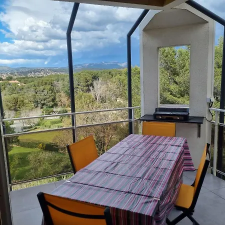 Duplex 44m² Avec Terrasse De 8m² Acces Direct Mer/pisci/parking Privatif Surveille Apartament