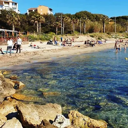 Apartmán Duplex 44m² Avec Terrasse De 8m² Acces Direct Mer/pisci/parking Privatif Surveille *
